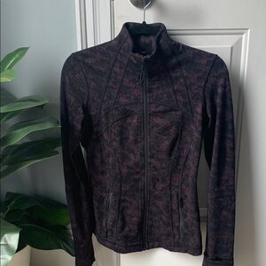 lululemon athletica Black and Purple Utility Jacket